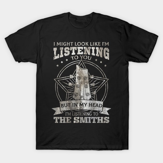 The Smiths Quotes Music T-Shirt by Astraxxx